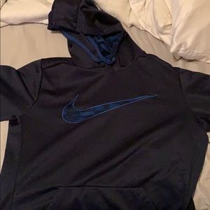nike check hoodie